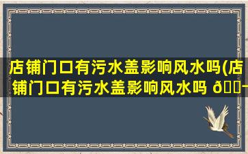 店铺门口有污水盖影响风水吗(店铺门口有污水盖影响风水吗 🐬 怎么办)